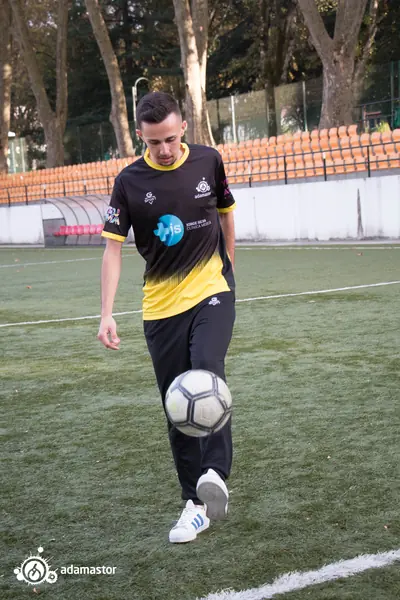 Retrato de um participante com bola — equipa de Viseu, 2019.