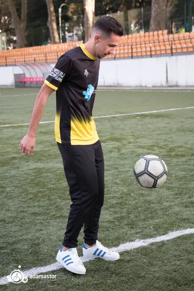 Retrato de um participante com bola — equipa de Viseu, 2019.