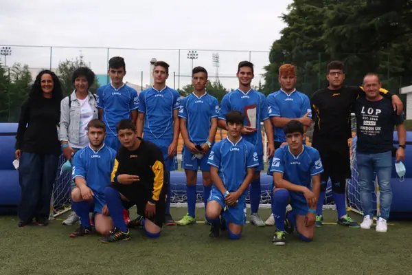 Equipa participante no Torneio Distrital de Futebol de Rua de Viseu 2021.