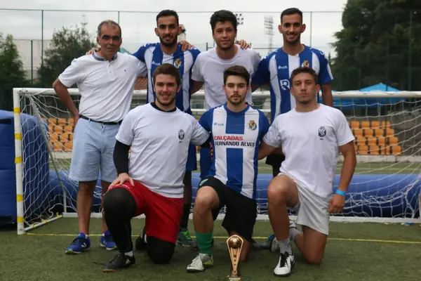 Equipa participante no Torneio Distrital de Futebol de Rua de Viseu 2021.