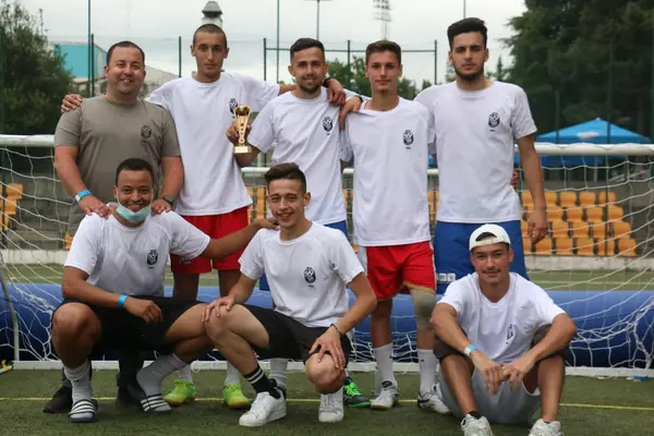 Equipa participante no Torneio Distrital de Futebol de Rua de Viseu 2021.