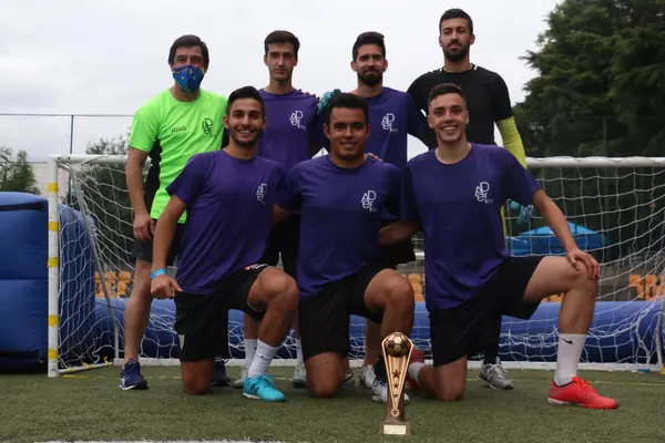 Equipa participante no Torneio Distrital de Futebol de Rua de Viseu 2021.