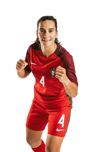 Ana Rita Marques com o equipamento de Portugal.