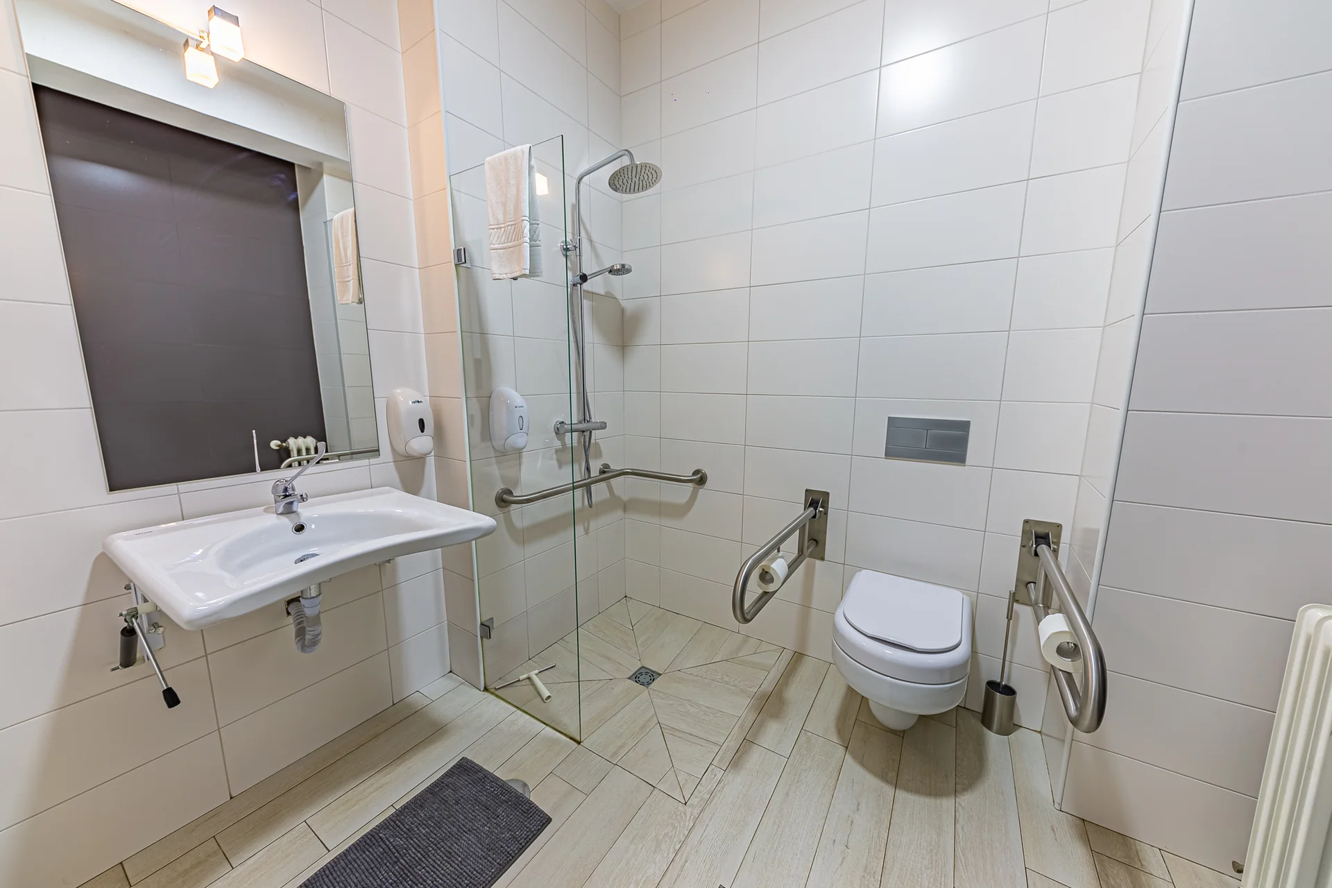 Accessible toilets