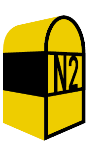 National Road 2 Route